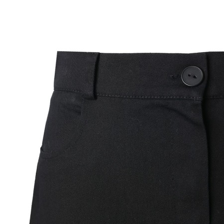Women's asymmetric skirt Mist: Denim R.42, Black-6