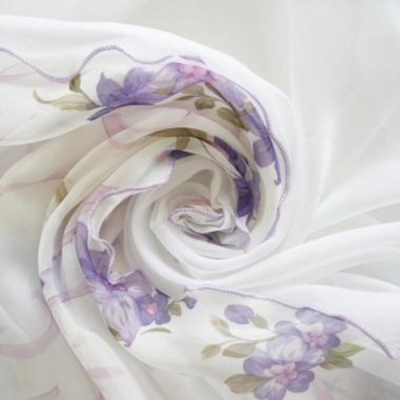 A set of curtains for the kitchen Witerra Ophelia 300x160cm, Lilac, PE100%-2