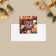 Congratulatory card Mini "Happy New Year", cookies, 7 x 7 cm, New Year