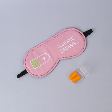 Tourist set: sleep mask, take in a case, color mix-1