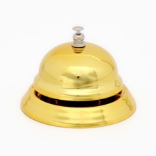 Gold -table call, 8 x 6 cm
