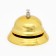 Gold -table call, 8 x 6 cm