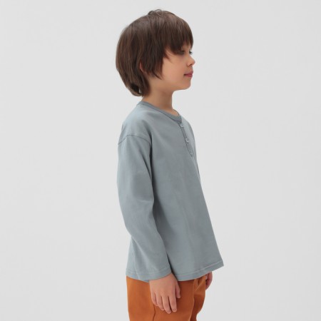 Лонгслив детский KAFTAN, р. 30 (98-104 см), серый-1