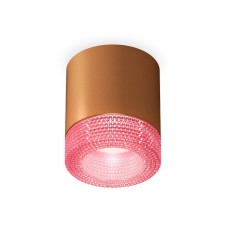 Lumber of the invoice with composite crystal Ambrella Light, XS7404030, MR16 GU5.3 LED 10 watts, coffee sand, pink