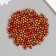 Decor for creativity Plastic "Ball with faces. Golden red" set 30 grams d = 0.6 cm