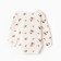 Body-kimono baby with long sleeve, white color, height 62