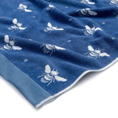 Terry towel Maya, size 70x140 cm, blue color-3
