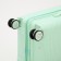 Middle suitcase 24 ", lightning department, code castle, 4 wheels, mint color