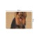 A set of napkins for setting the Yorkshire Terrier table, rectangular, rounded edges, size 30x46 cm, 4 pcs