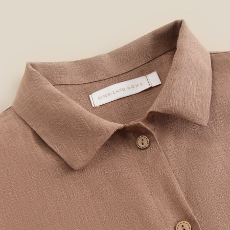 Female featherbone (shirt and trousers) SL Home p. XL, coffee-13