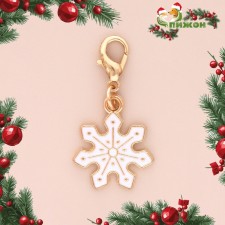 Адресник "А снег идёт", с карабином