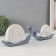 Souvenir ceramics "Snails" set 2 pcs 19x7x11, 23x7x13.5 cm