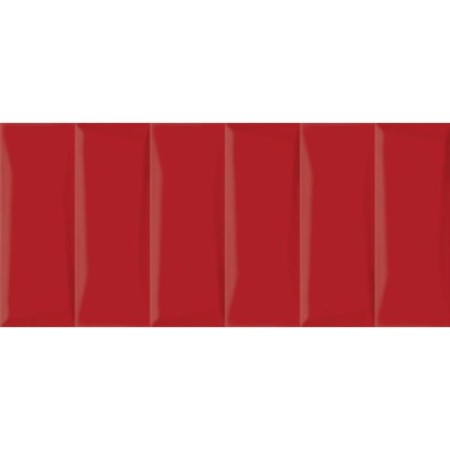 Wall tile Evolution bricks Red relief 200x440 (in package 1.05 sq.m)-1