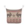 Organizer in a bath on suction “embroidery with deer”, for storing toys and trifles, size 33x39 cm