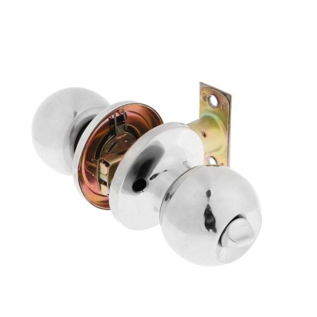 Standard latch 607 bk CP, fix, color chrome-1