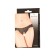 Erotic lace panties EROLANTA, Black color, size 46-48