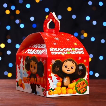 Gift box "Cheburashka", chest, 18.5 x 12.5 x 16.5 cm-2