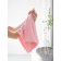 Tainted tange Guten Morgen Pink, 400 gr, size 40x70 cm, pink color