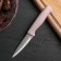 Knife for cleaning vegetables "Ringo", blade 9 cm, color mix
