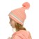 Hat for girls, size 50-51, peach color