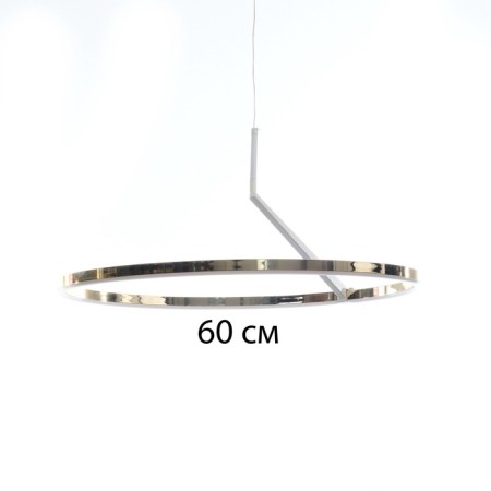 Lamp with DDD "Holly" LED 48W 3000-6000K white-gold 60x60x22 cm-2