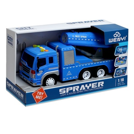 Truck "Special Service", 1:16, smoke, light, sound, inertia-8