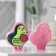 Avokadinka Bath bomb, 110 g, raspberry aroma, Beauty Fooch
