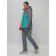 Ski suit female, size 44, green color