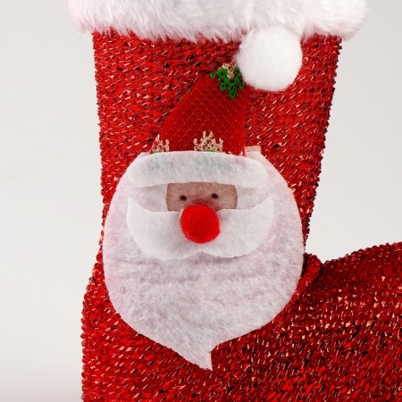 Gift packaging "Boot", Santa Claus, Red Color-3