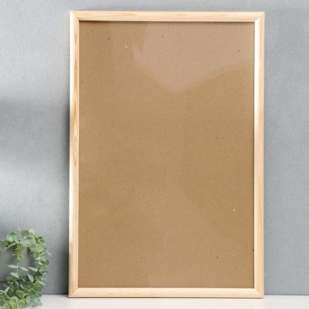 Photo frame 40x60 cm white tree No. 5 (plastic screen)-3