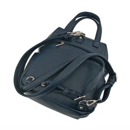 Women's bag (B2760-03140) Artificial leather + suede, blue, 1x210x18 cm-1