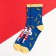 New Year. New Year's socks KAFTAN "Chill" size 41-44 (27-29 cm), blue color