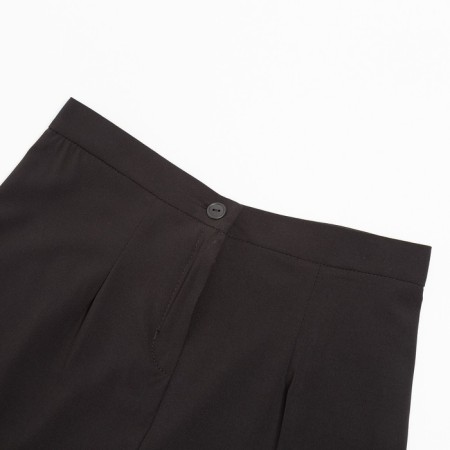 Women's costume (jacket, trousers) minku: Green Trend Black color, size 42-9