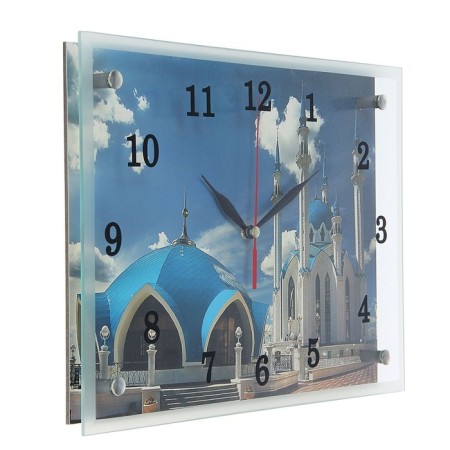 Carty clock, interior "Kazan Mosque Kul Sharif", silent, 25 x 35 cm-1