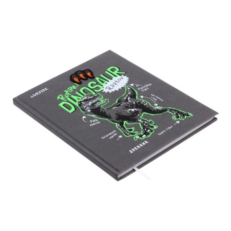 Universal diary for grades 1-11 T-ROX, hard cover, artificial leather, silk-screen printing, Liesse, 80 g/m2-1