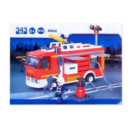 Designer "Fire machine", 343 parts, in the package-2
