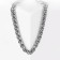 Bracelet "Gladiator" narrow links, color silver, 18 cm