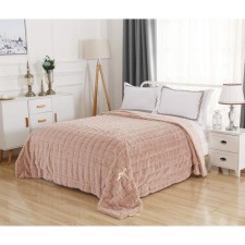 Madeline bedspread, size 160x220 cm, beige color
