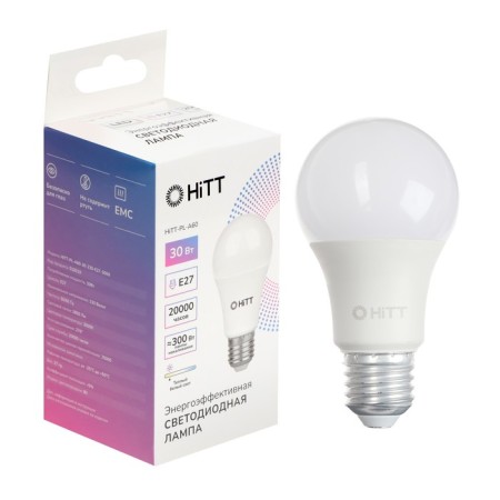 Hitt-PL, A60, 30 W, 230 V, E27, 3000 K lamp