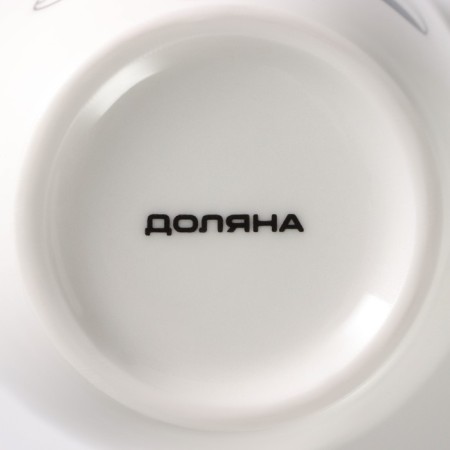 Porcelain share mug "Catet Melomanes", 350 ml, white color-4