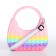 Bag's bag with lightning, colorful color
