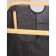 Belly basket rectangular shade "Modern", 41 × 33.5 × 46.5 cm, black color is black