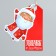 Gift bag “Happy holiday!”, 20 x 30 cm +/- 1.5 cm, new year