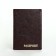 Passport cover, brown color