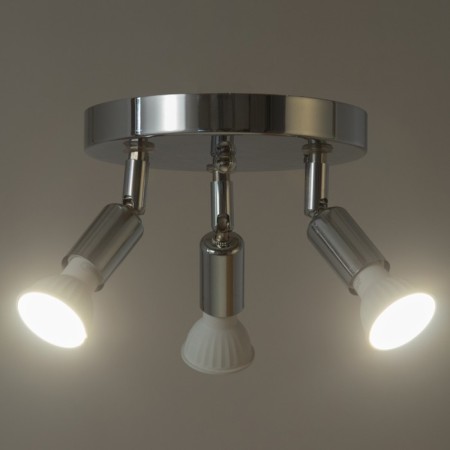 SPOT "Ando" 3xgu10 35W chrome 18x18x15 cm-1
