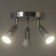 SPOT "Ando" 3xgu10 35W chrome 18x18x15 cm
