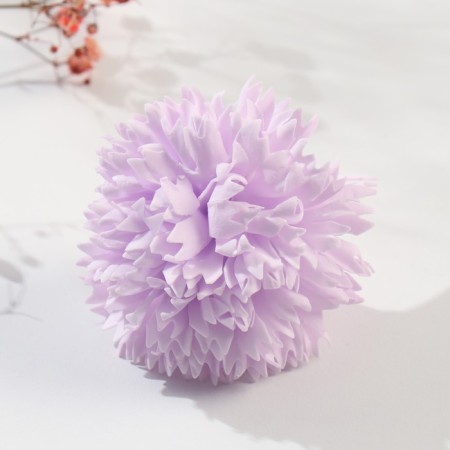Soap petals "Bun of cloves. Lilac" 6x6x5 cm