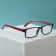 Ready glasses Vostok A&M222 C2 Red, red-black color, +1.5