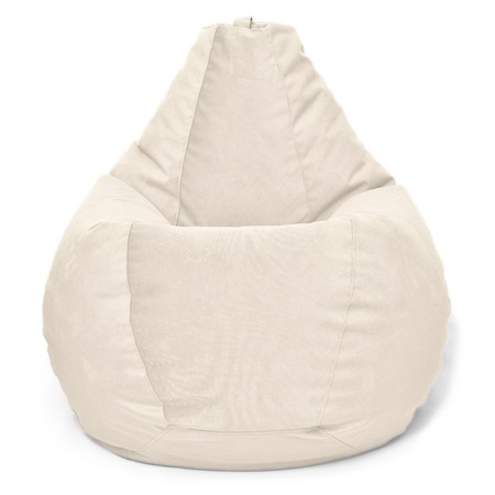 Master-Maserrati positive chair, size XL, diameter 95 cm, height 125 cm, velor, vanilla color-1