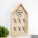 Decorative hooks 6 hooks "House with keys" 30x20x2.6 cm